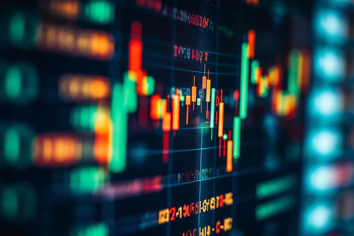 stock market chart